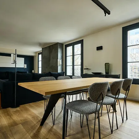Apartmán Duplex Vue Tour Eiffel Paříž