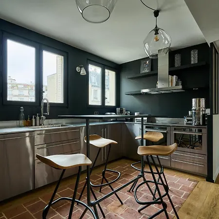 Duplex Vue Tour Eiffel * Párizs